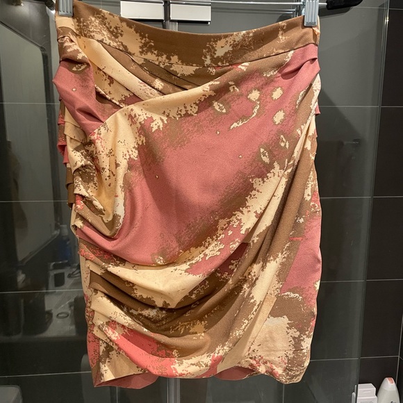 Draped H&M mini skirt